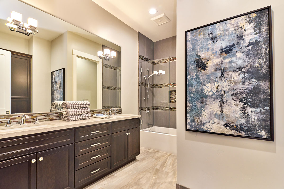 Chocolate Brown Bathroom Storage Cabinets - Crystal Cabinets