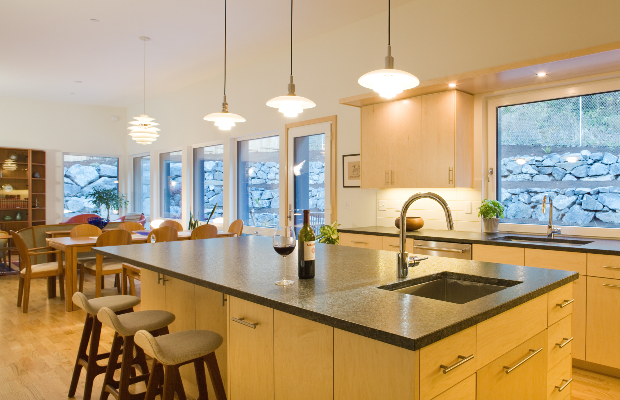 natural maple kitchen cabinets - crystal cabinets