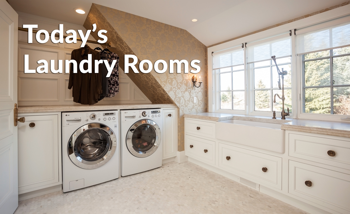 Today's Laundry Rooms