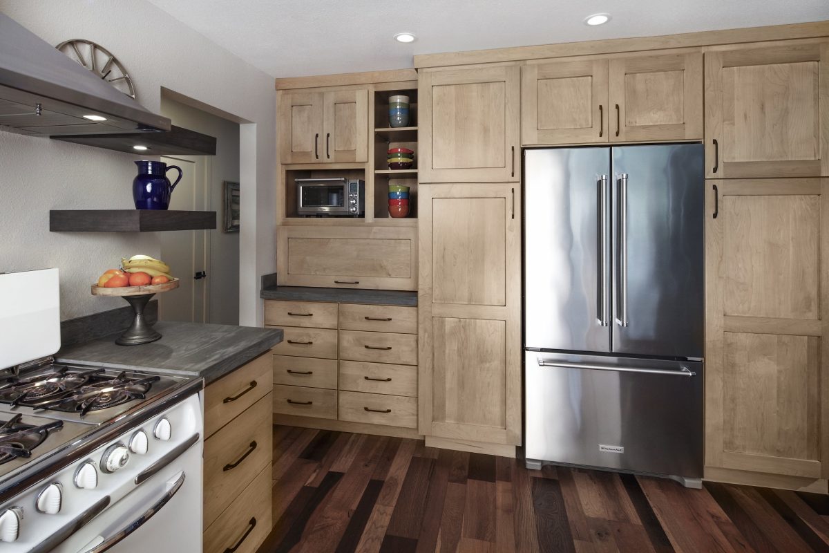Natural Custom Kitchen Cabinets, Natural Wood Kitchen Cabinets Ideas