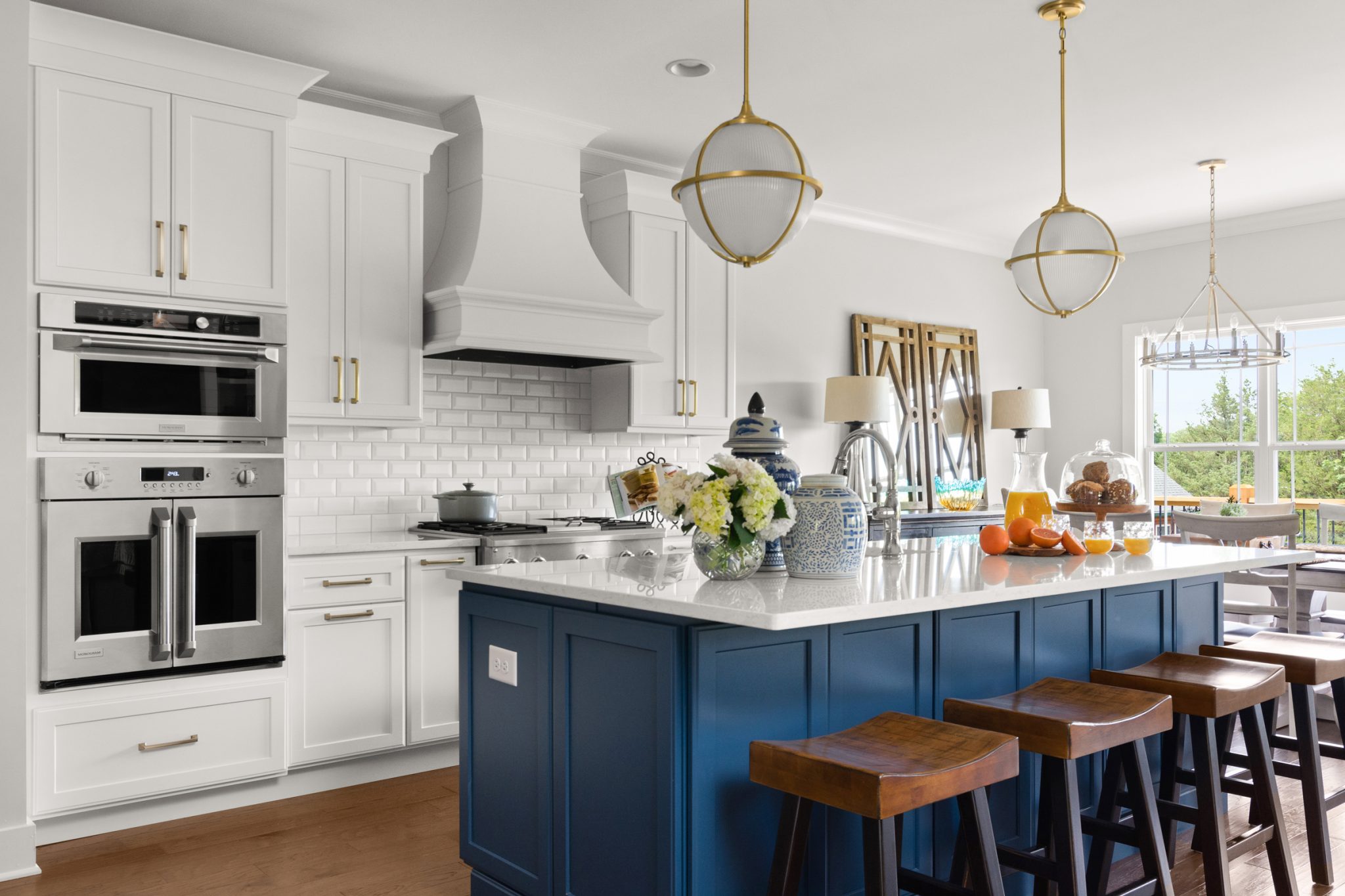 Timeless Lake House Kitchen - Crystal Cabinets